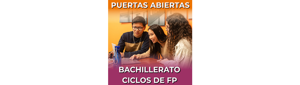 Puertas Abiertas curso 2026-2027